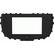 Alt View 13. Metra - Dash Kit for Select 2020-2023 Kia Soul DIN DDIN - Matte Black.