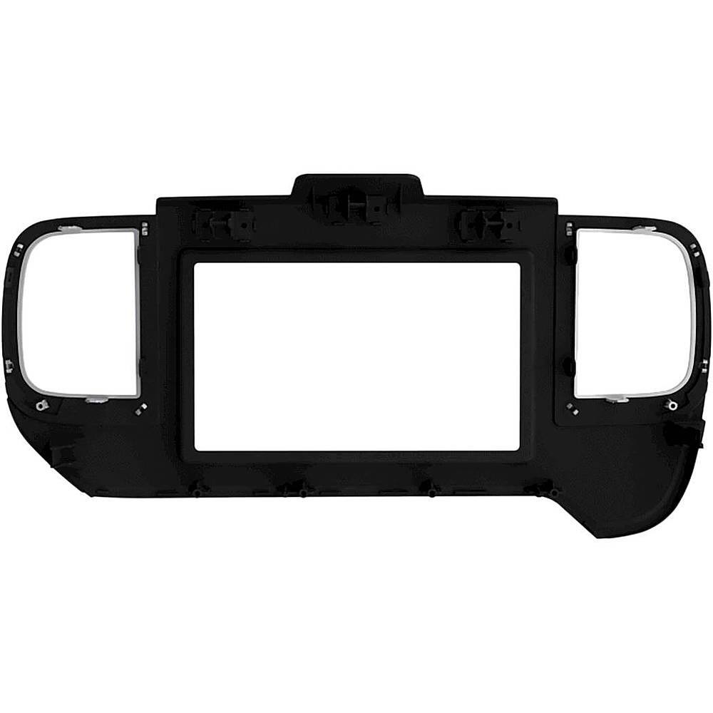 Alt View 11. Metra - Dash Kit for 2020 and Later Hyundai Venue Vehicles - Matte Black/Silver.