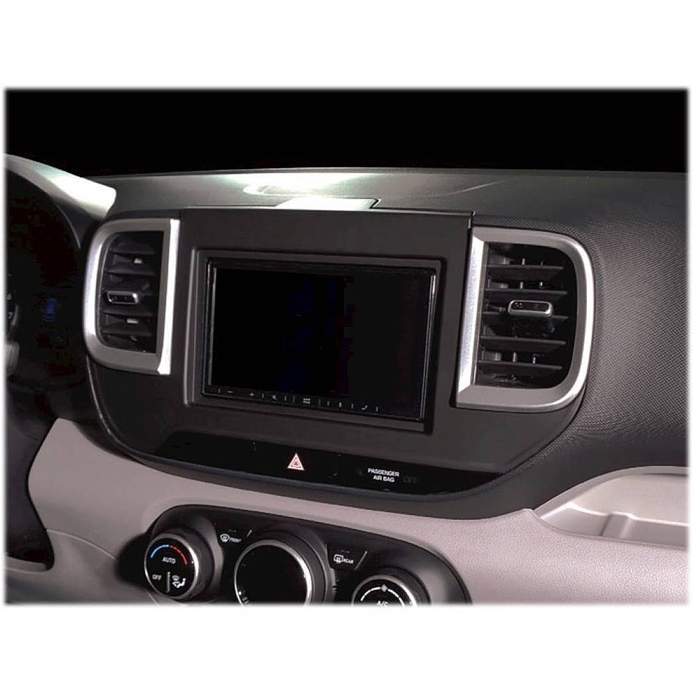Alt View 15. Metra - Dash Kit for 2020 and Later Hyundai Venue Vehicles - Matte Black/Silver.
