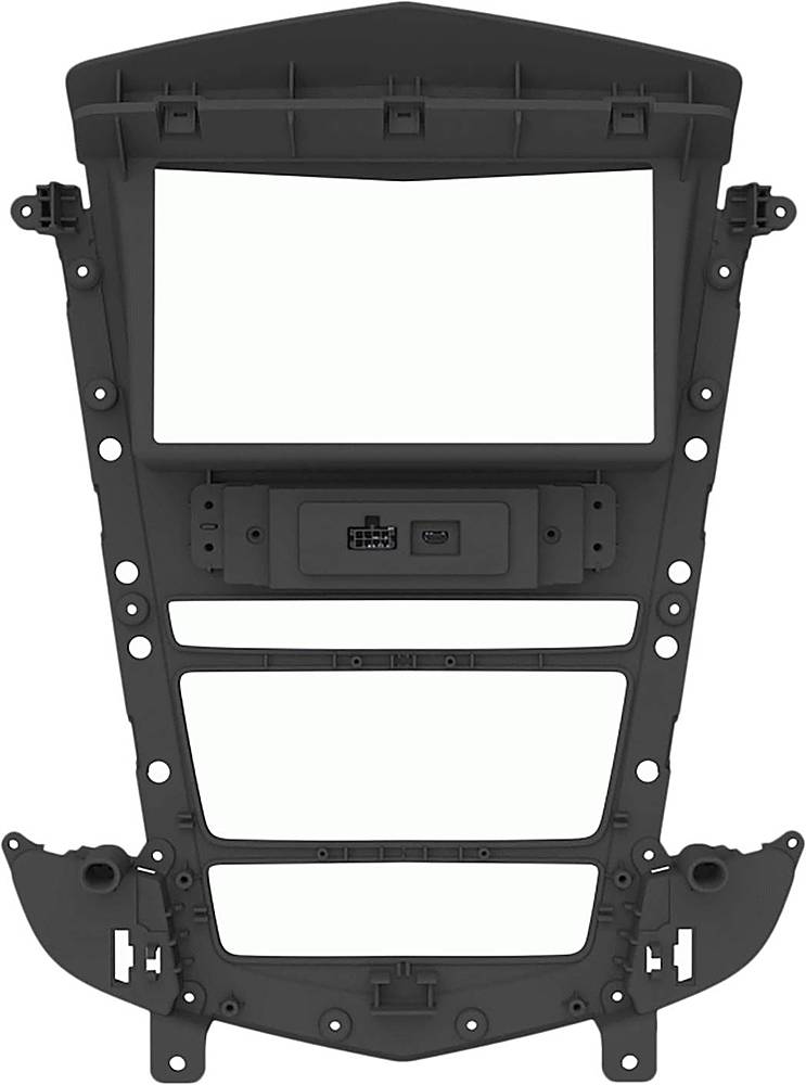 Alt View 11. Metra - Dash Kit for Select 2010-2012 Cadillac SRX Vehicles - Black With Silver.