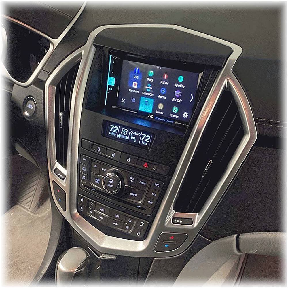 Alt View 14. Metra - Dash Kit for Select 2010-2012 Cadillac SRX Vehicles - Black With Silver.