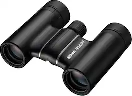 Nikon - Aculon T02 10 x 21 Compact Binoculars - Black