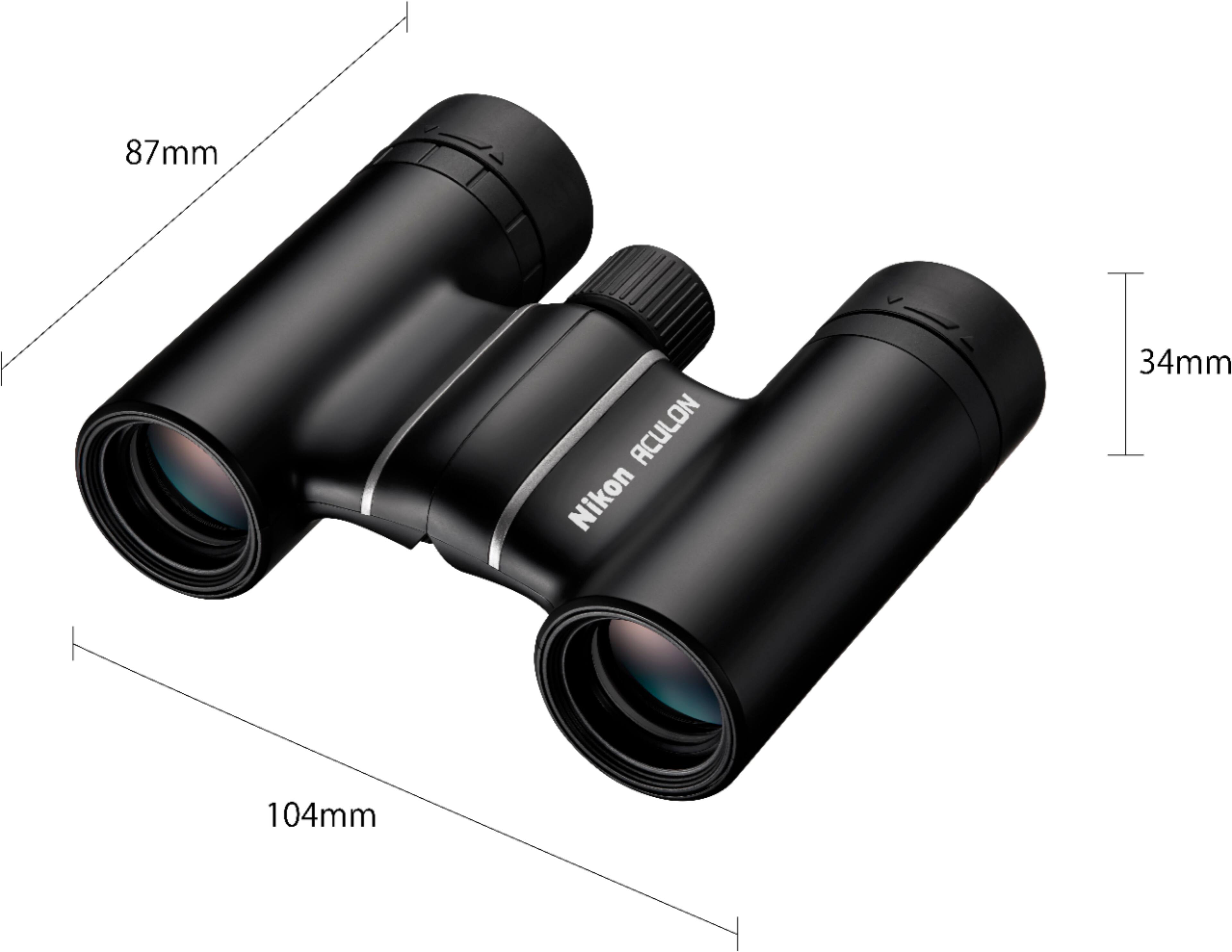 Alt View 11. Nikon - Aculon T02 10 x 21 Compact Binoculars - Black.