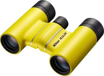 Nikon - Aculon T02 8 x 21 Compact Binoculars - Yellow - Angle_Zoom