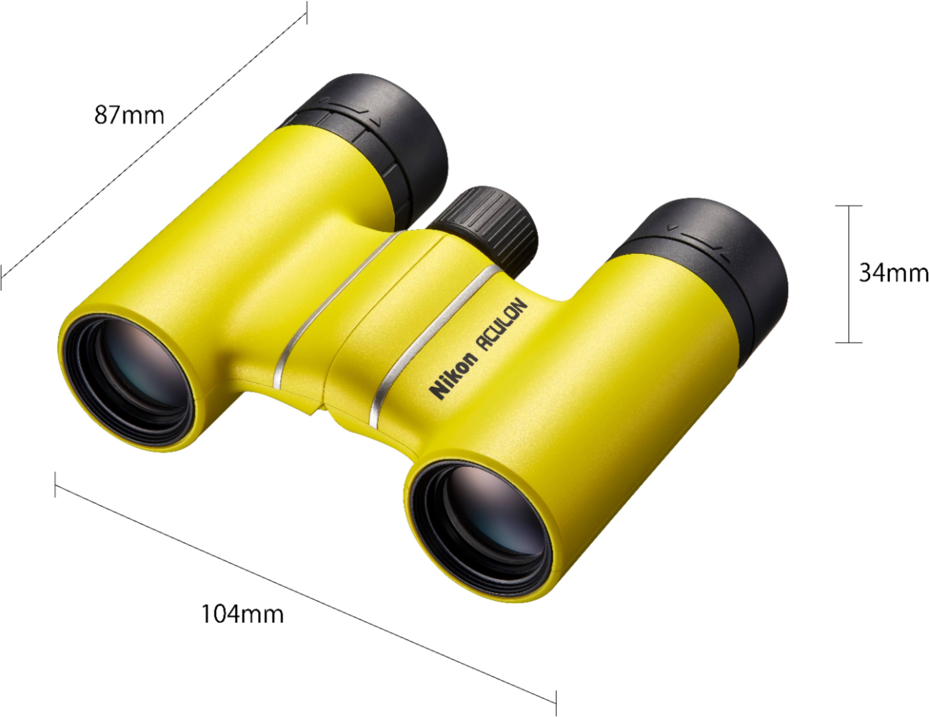 Alt View 11. Nikon - Aculon T02 8 x 21 Compact Binoculars - Yellow.