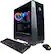 Front. CyberPowerPC - Gaming Desktop - Intel Core i5-11400F - 8GB Memory - Intel Iris Xe - 500GB SSD - Black.