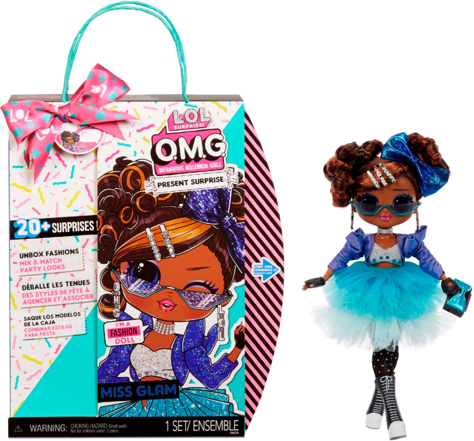 THE QUEEN doll toy SERIES 2 Gift New Bag FOR LOL Surprise LiL Sisters L.O.L 