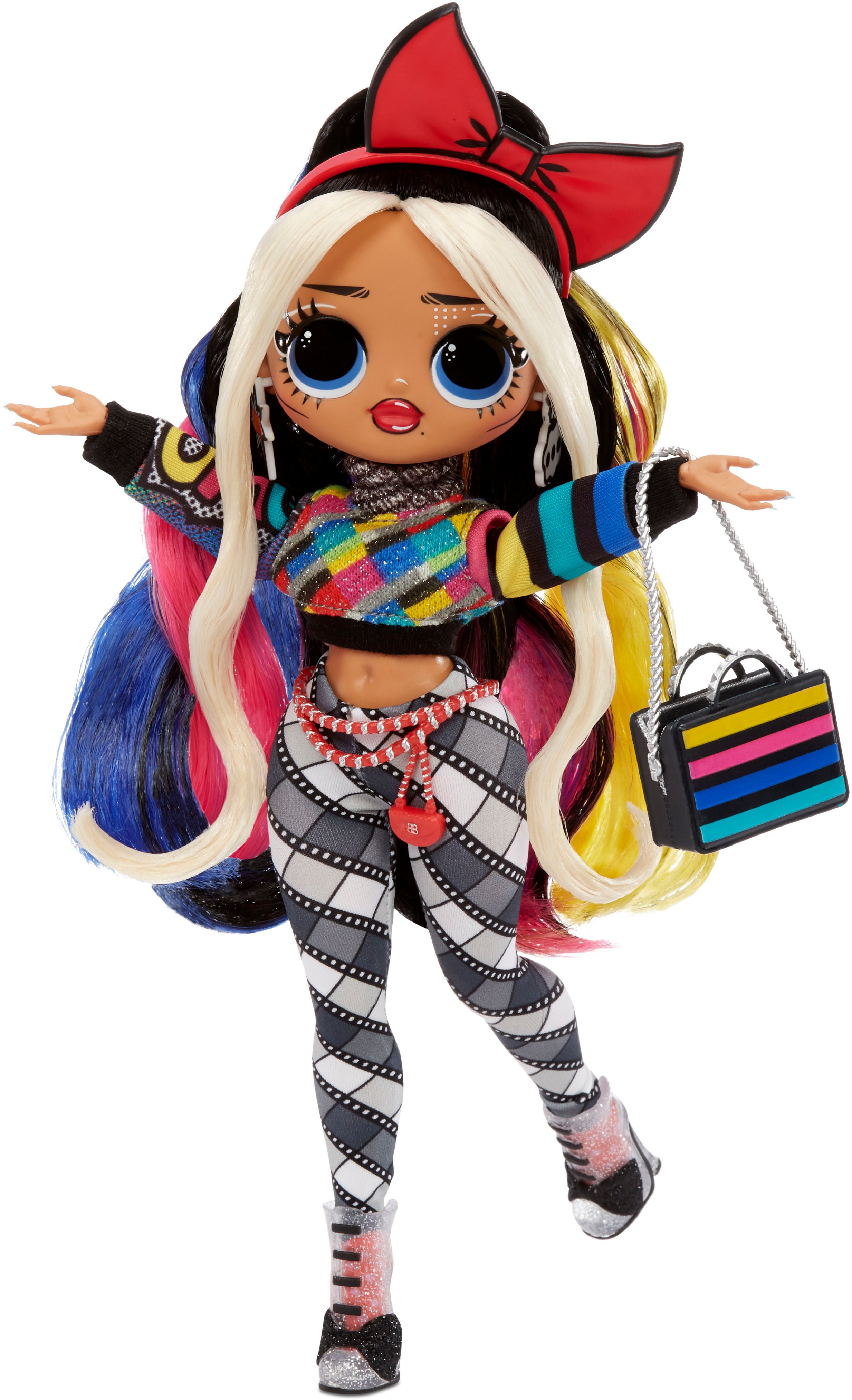 Angle View: LOL Surprise OMG Movie Magic™ Starlette Fashion Doll With 25 Surprises Including 2 Fashion Outfits, 3D Glasses, Movie Playset - Toys for Girls Ages 4 5 6+