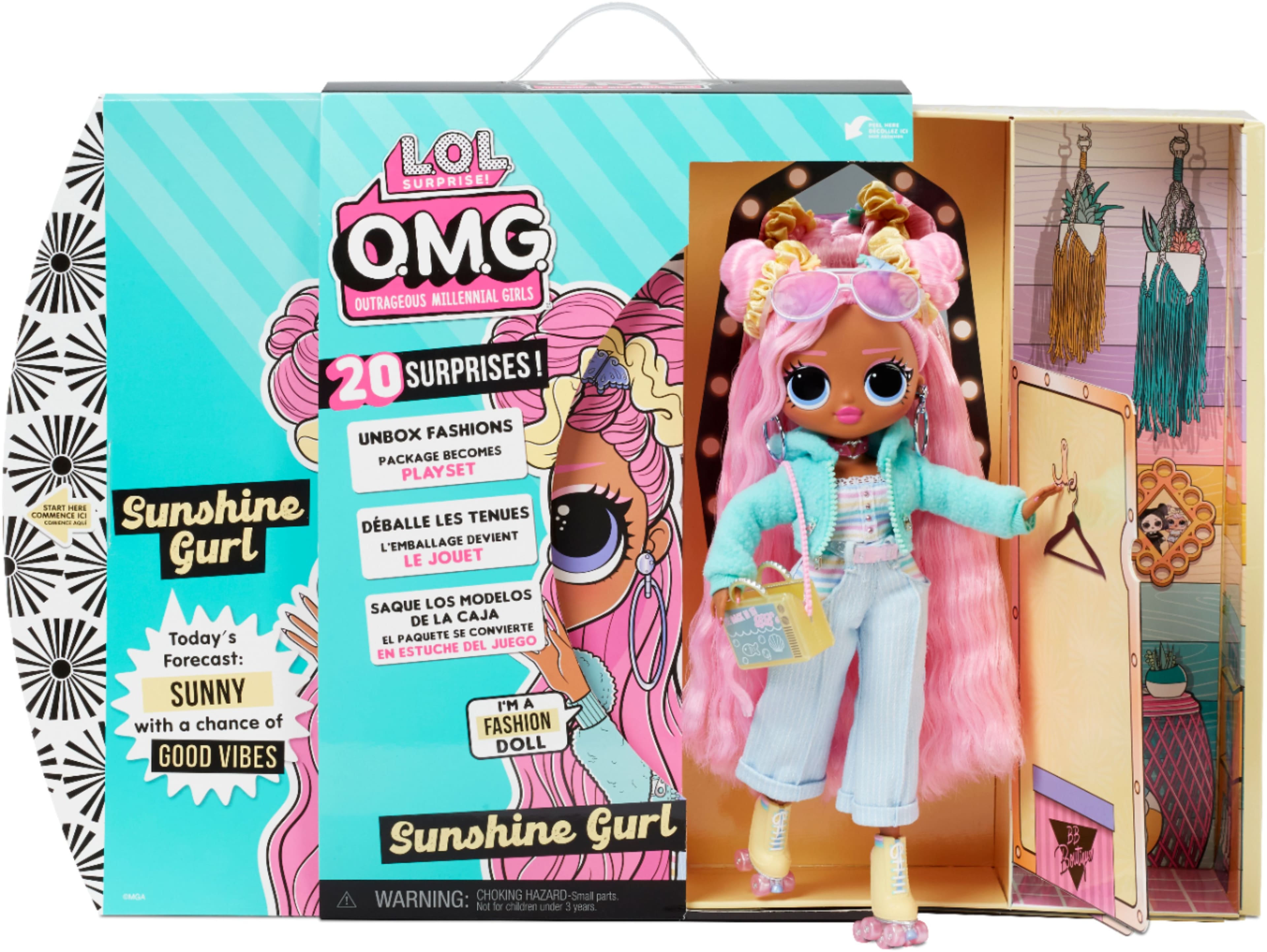 L.O.L. Surprise! O.M.G. Pose Fashion Doll with Surprises & Accessories