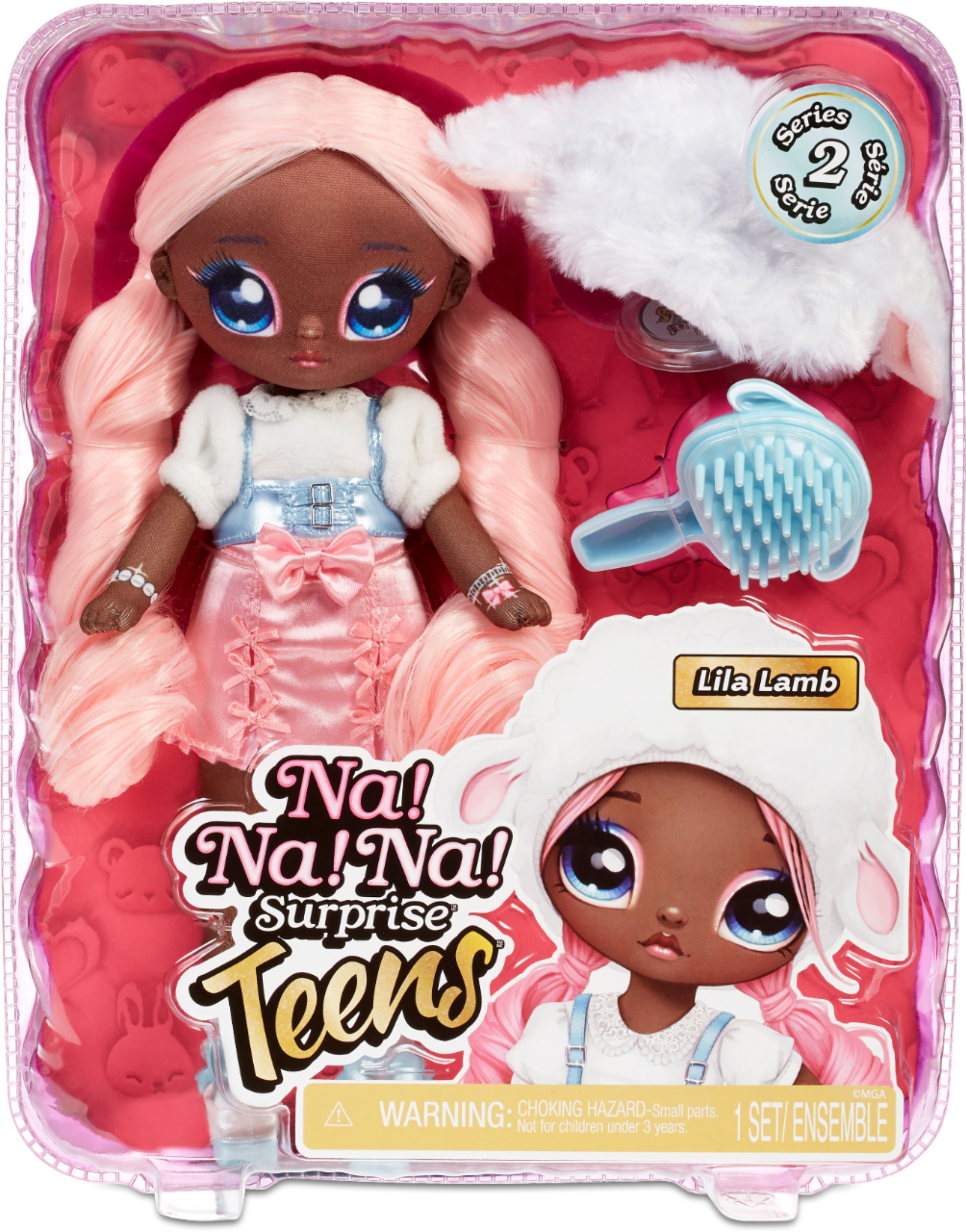 Paniate - Toybox Na! Na! Na! Surprise Teens Doll - Lila Lamb - Bambole  Fashion in offerta da Paniate