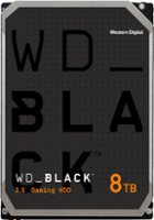 WD - BLACK Gaming 8TB Internal SATA Hard Drive for Desktops - Front_Zoom