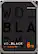 Front. WD - BLACK 8TB Gaming Internal Hard Drive - Black.