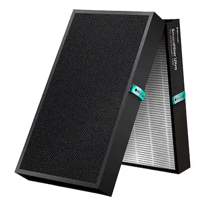 Front. Blueair - Replacement 7700 SmartFilter for Protect 7770i & 7710i Air Purifiers - Black.