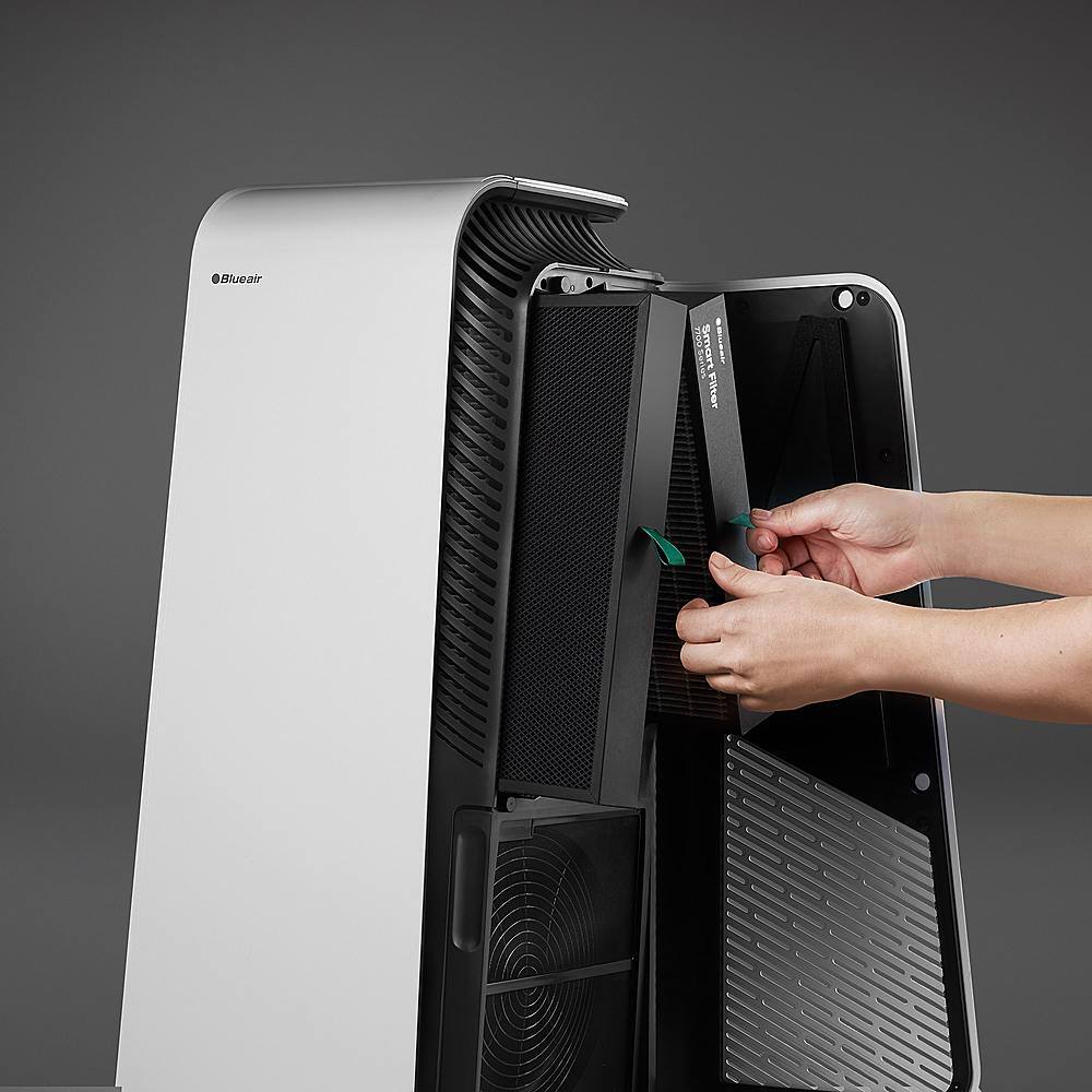 Alt View 12. Blueair - Replacement 7700 SmartFilter for Protect 7770i & 7710i Air Purifiers - Black.