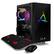 Alt View 6. CLX - SET Gaming Desktop - AMD Ryzen 9 3900X - 16GB Memory - NVIDIA GeForce RTX 2060 - 480GB SSD + 3TB HDD - Black.