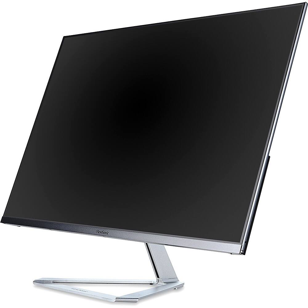 ViewSonic 31.5 LCD FHD Monitor (DisplayPort VGA, HDMI) Metallic Silver  VX3276-MHD - Best Buy