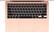 Angle. Apple - MacBook Air 13.3" (2020) MWTL2LL/A Intel Core i3 - 8GB Memory, 256GB SSD - Pre-Owned - Gold.