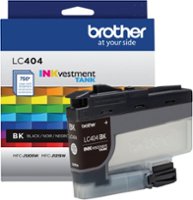 Brother - LC404BK INKvestment Tank Ink Cartridge - Black - Front_Zoom