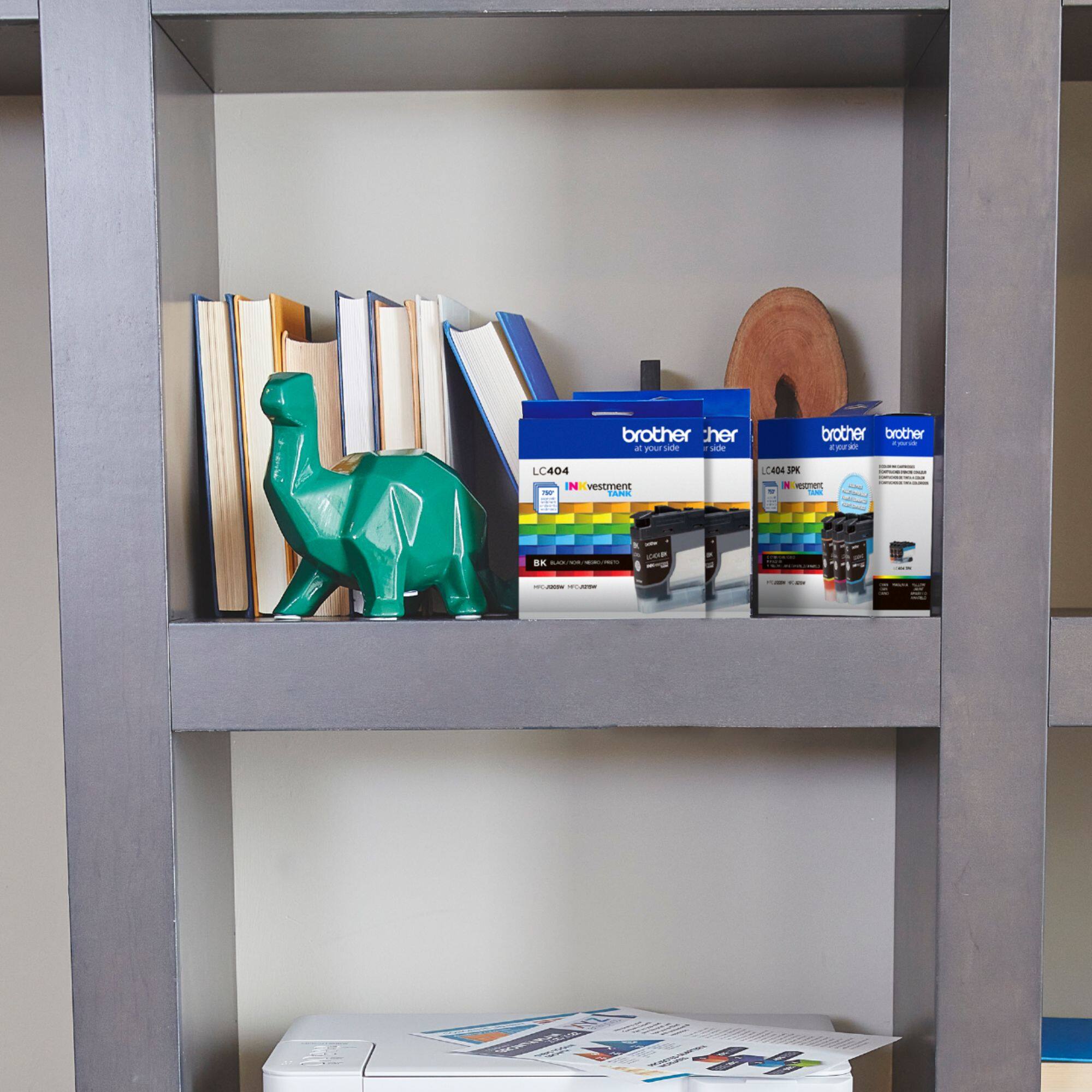 Alt View 12. Brother - LC404 3PK 3-Pack INKvestment Tank Ink Cartridges - Cyan/Magenta/Yellow.