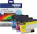 Front. Brother - LC406 3PK 3-Pack INKvestment Tank Ink Cartridges - Cyan/Magenta/Yellow.