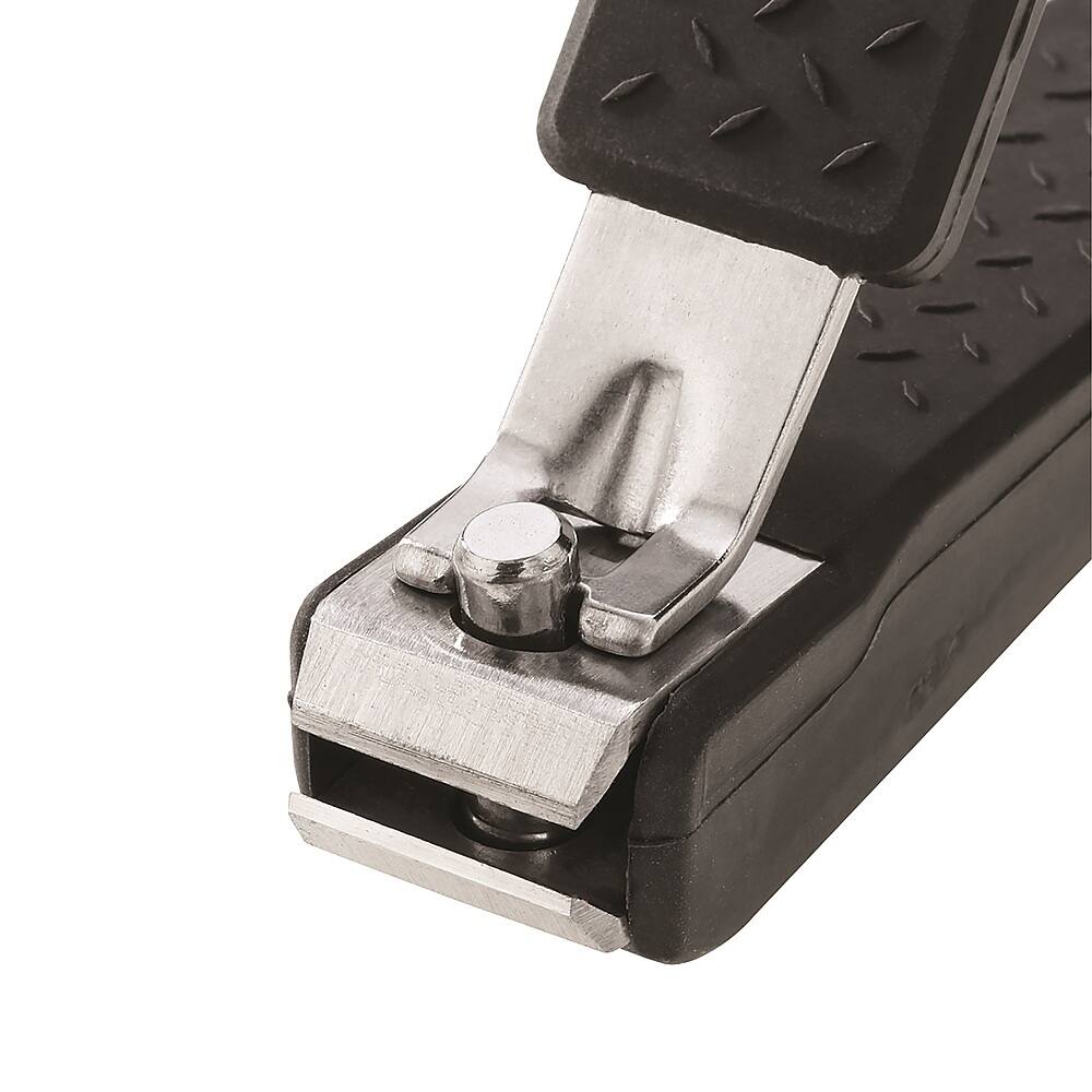 Left View: Tweezerman - Precision Grip Toenail Clipper - Black