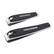 Angle. Tweezerman - Combo Nail Clipper Set - Stainless Steel/Black.