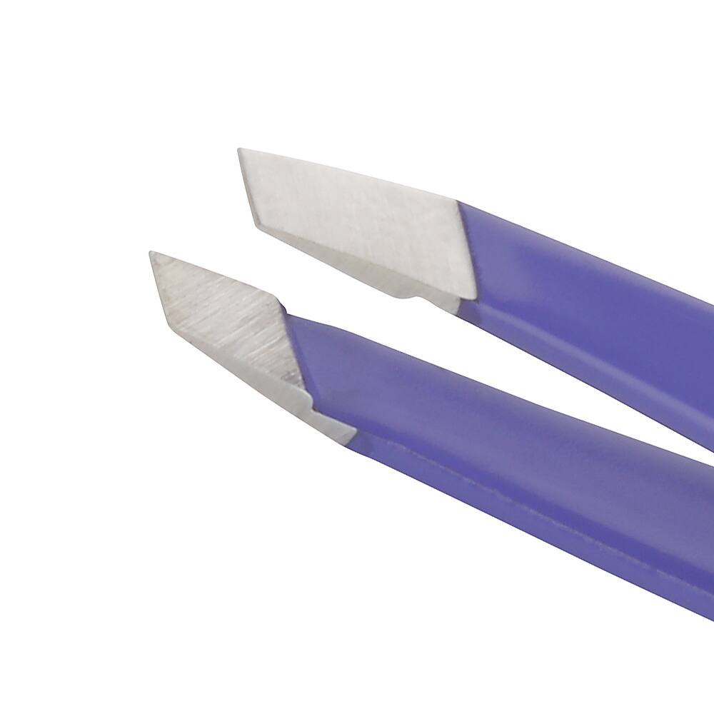 Angle View: Tweezerman - Mini Slant Tweezer - Blooming Lilac
