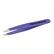 Angle. Tweezerman - Mini Slant Tweezer - Blooming Lilac.