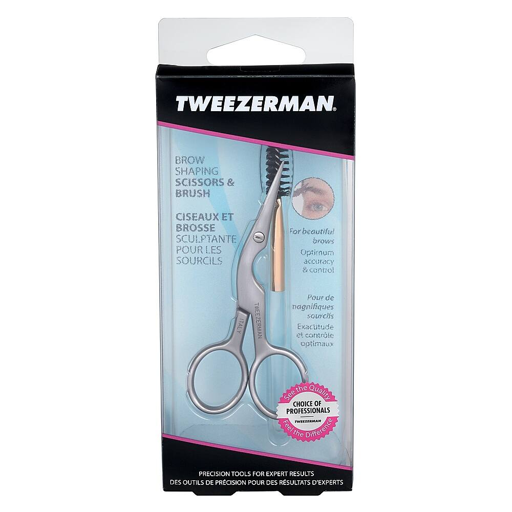 Customer Reviews Tweezerman Brow Scissors & Brush Stainless Steel 2914