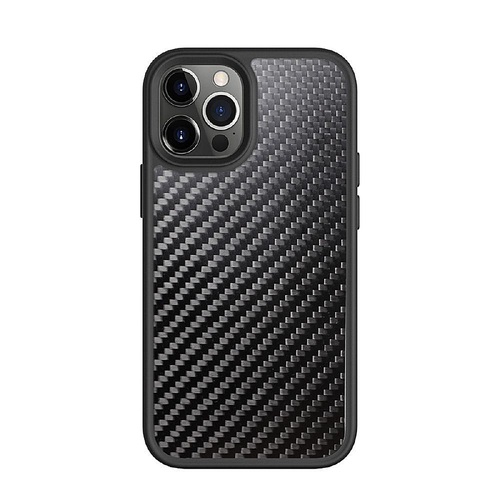 Prodigee - Safetee Carbon iPhone 12/12 PRO MAX case - Black