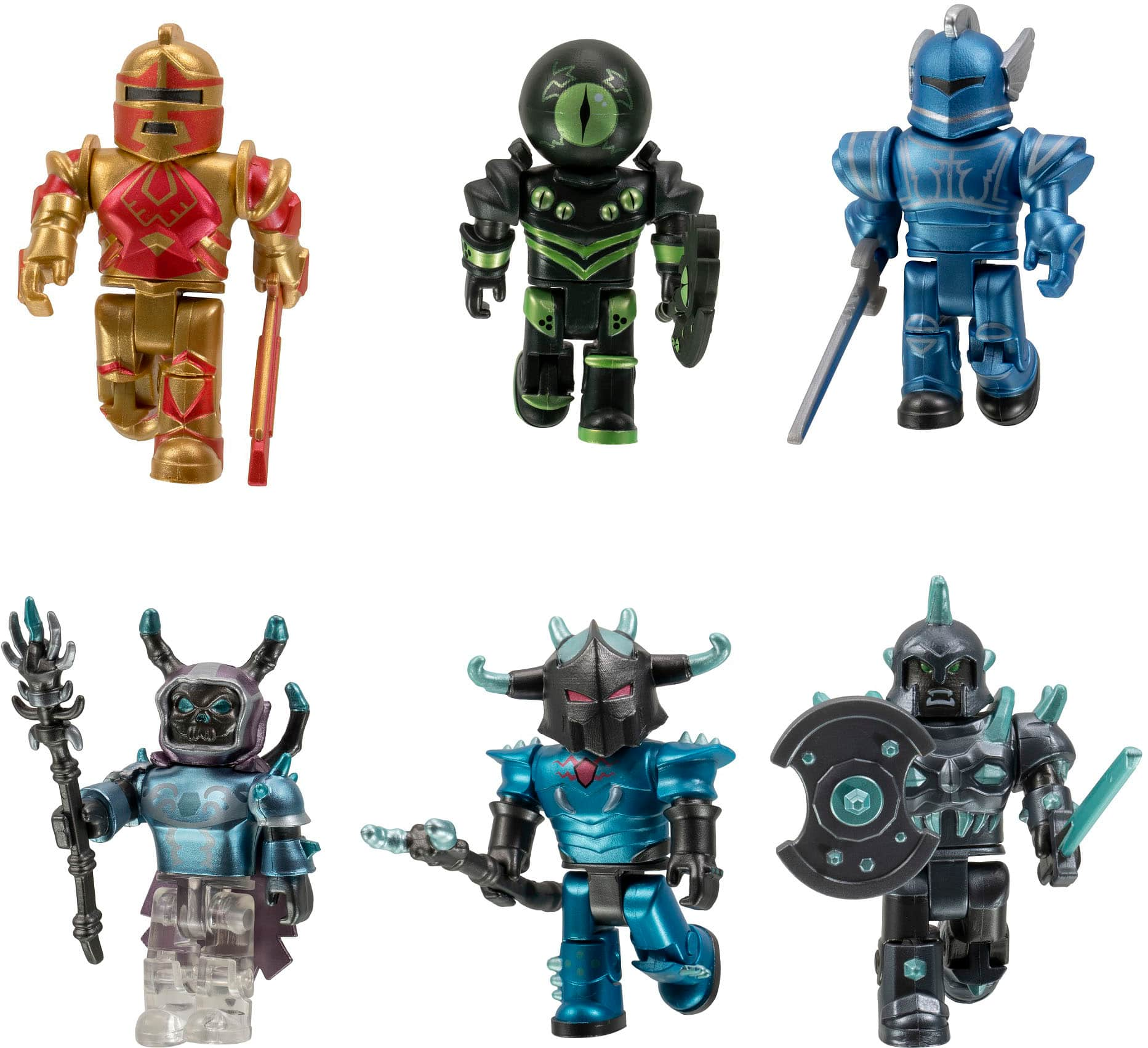 Roblox Action Collection - Legends of Roblox 15th Anniversary Gold Six  Figure Pack, 6 years and up [Includes Exclusive Virtual Item]