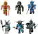 Alt View 11. Jazwares - Roblox Action Collection Champions of Roblox 15th Anniversary Six Figure Pack.