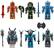 Alt View 12. Jazwares - Roblox Action Collection Champions of Roblox 15th Anniversary Six Figure Pack.