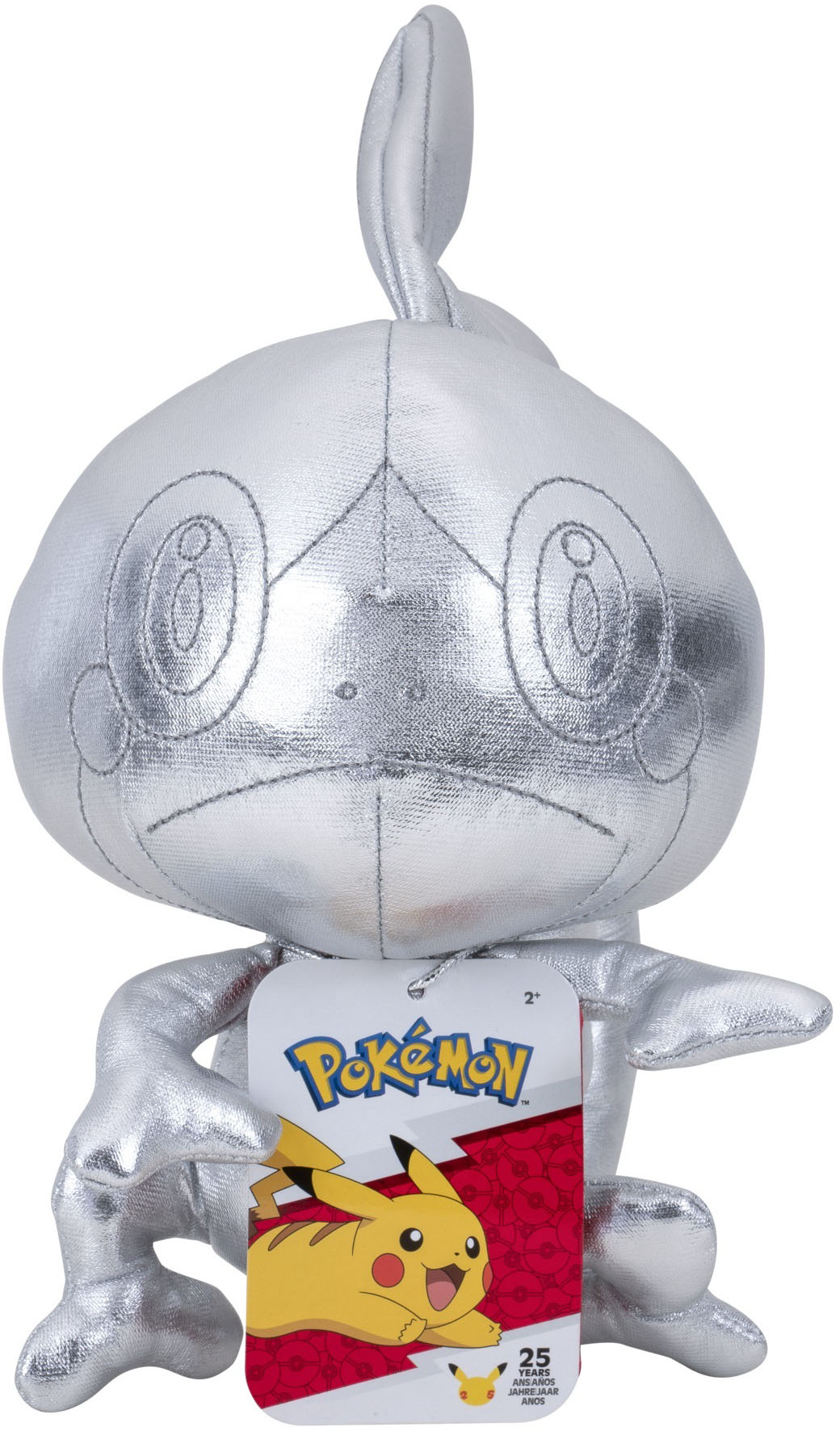  Pokémon 8 Silver Pikachu 25th Anniversary Plush