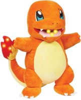 Jazwares - Pokemon Feature Plush - Flame Action Charmander - Front_Zoom