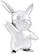 Alt View 11. Jazwares - Pokemon Select Battle Figure - Silver Pikachu.
