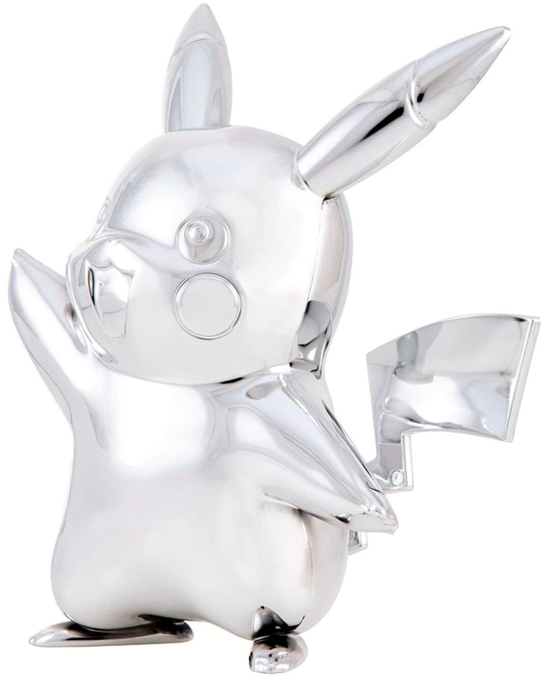  Pokémon 8 Silver Pikachu 25th Anniversary Plush