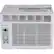 Front. Keystone - 150 Sq. Ft 5,000 BTU Window Air Conditioner - White.