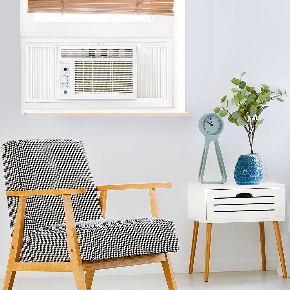 Alt View 18. Keystone - 150 Sq. Ft 5,000 BTU Window Air Conditioner - White.