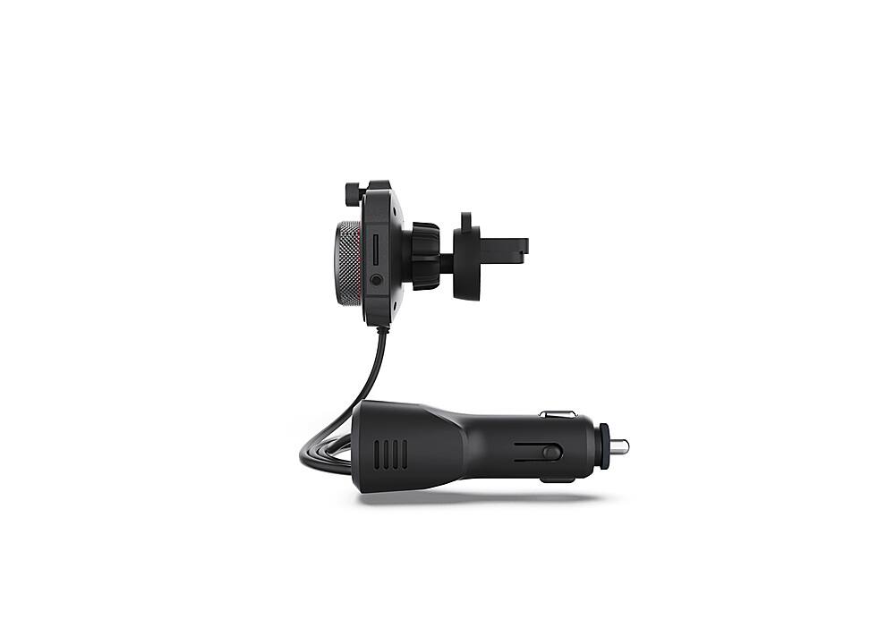 Alt View 12. Rexing - FMT2 Bluetooth FM Transmitter Hands-Free Car Kit with QC3.0 and Smart 2.4A Dual USB Ports - Black.