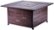 Front Zoom. Legacy Heating - 45-Inch Square Fire Table - Brown.