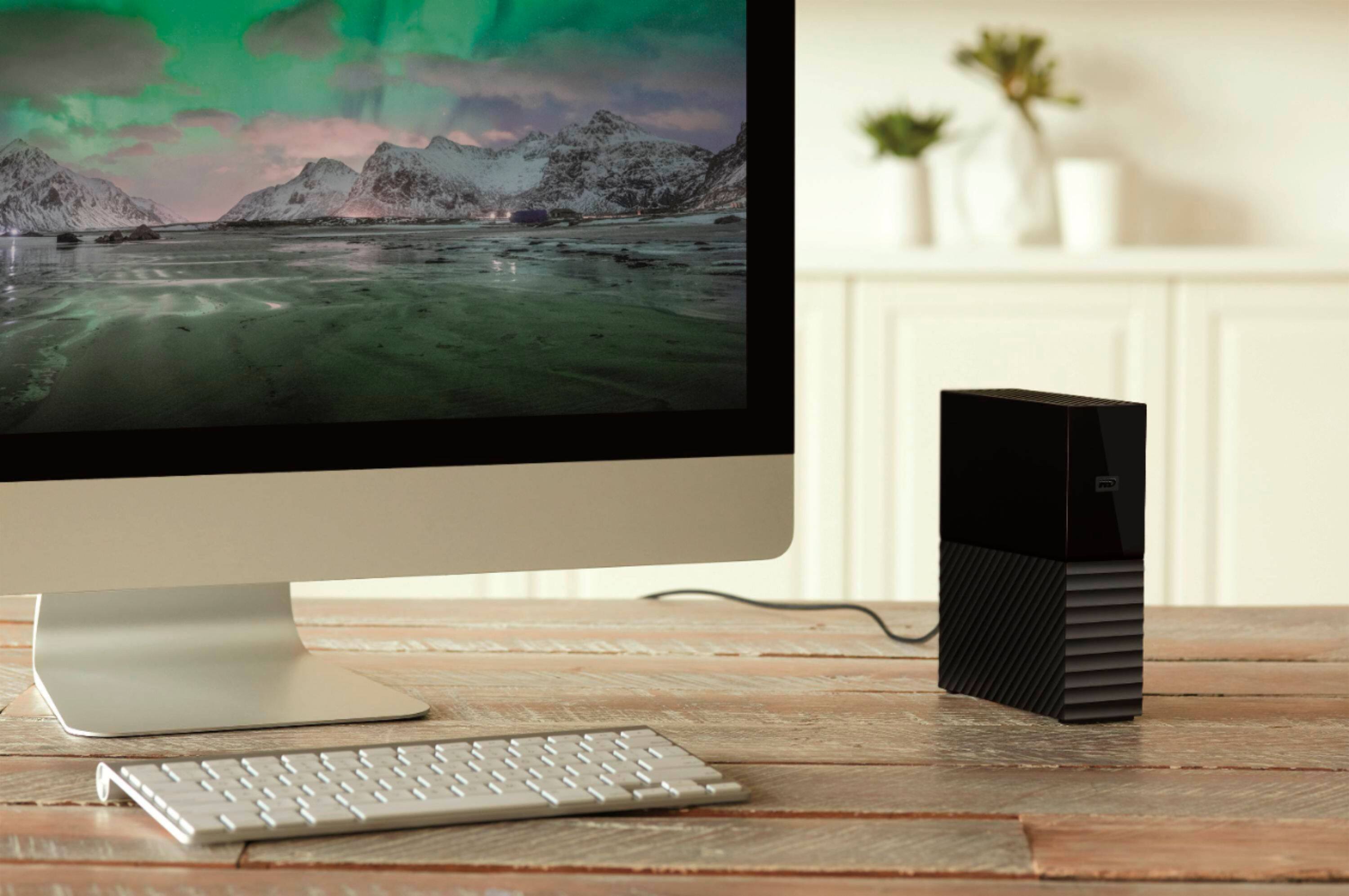 Alt View 15. WD - My Book 14TB External USB 3.0 Hard Drive - Black.