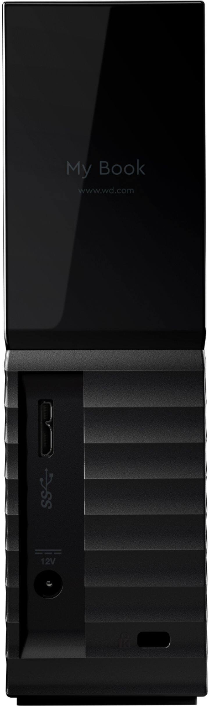 Alt View 1. WD - My Book 14TB External USB 3.0 Hard Drive - Black.