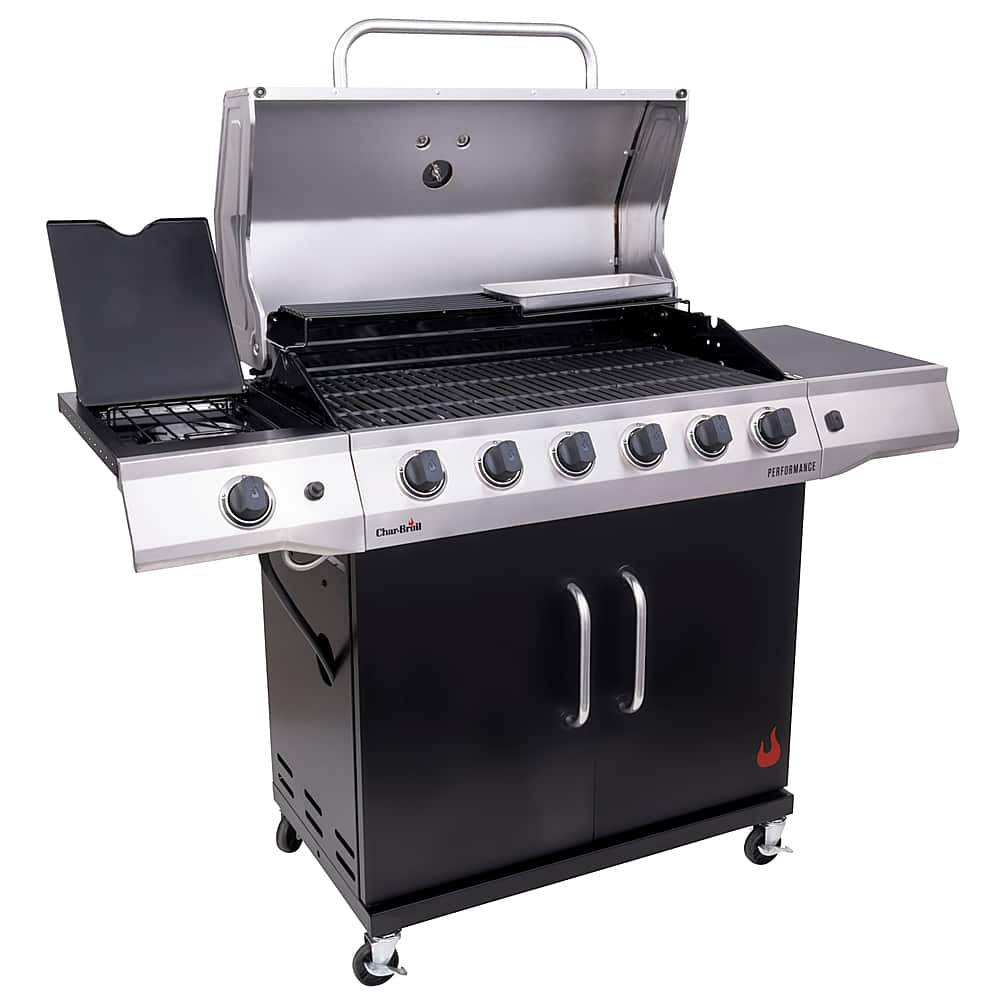 Best Buy Char Broil Performance Series Gas Grill Stainless Steelblack 463229021 5619