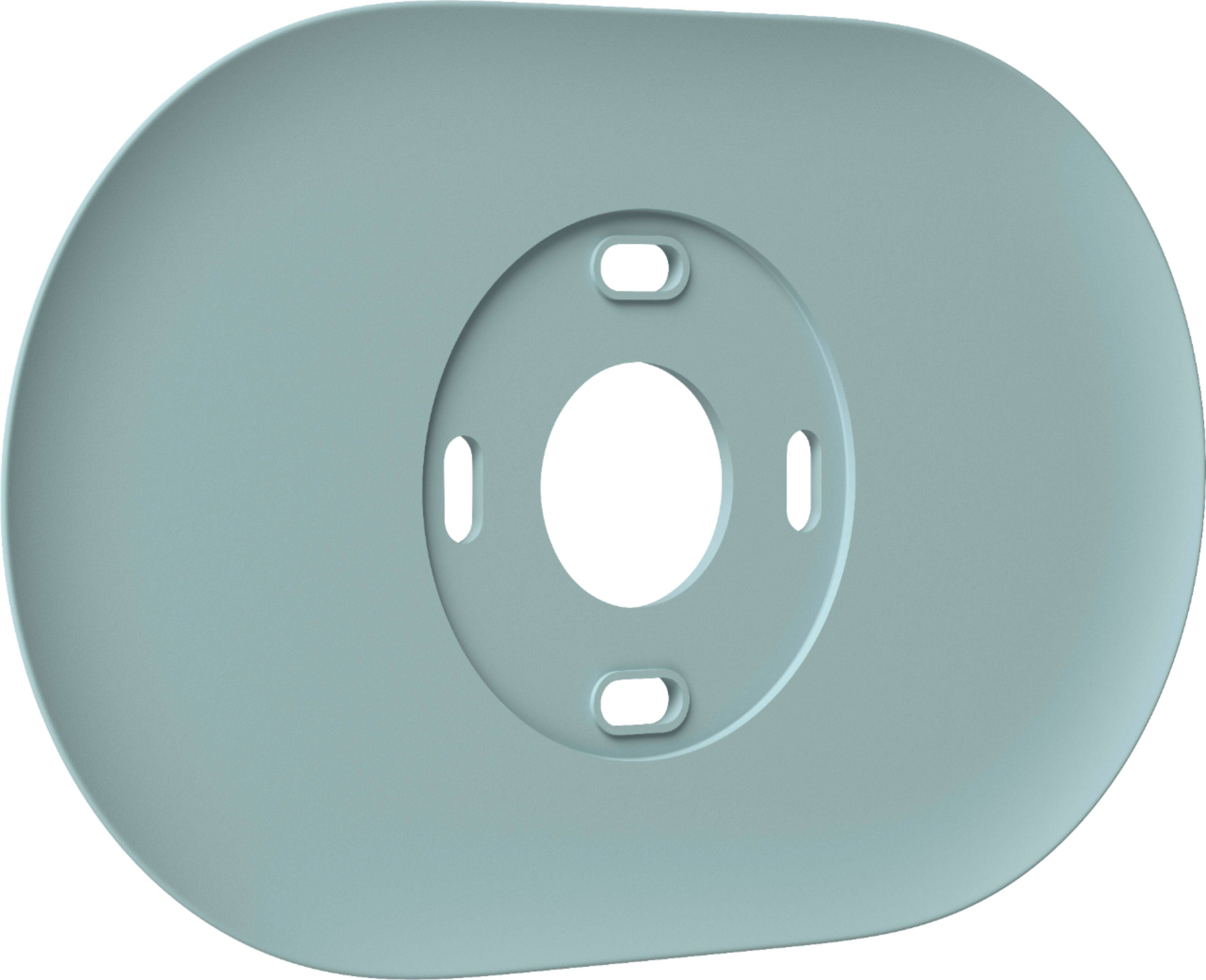 Angle. Google - Nest Thermostat Trim Kit - Deep fog.