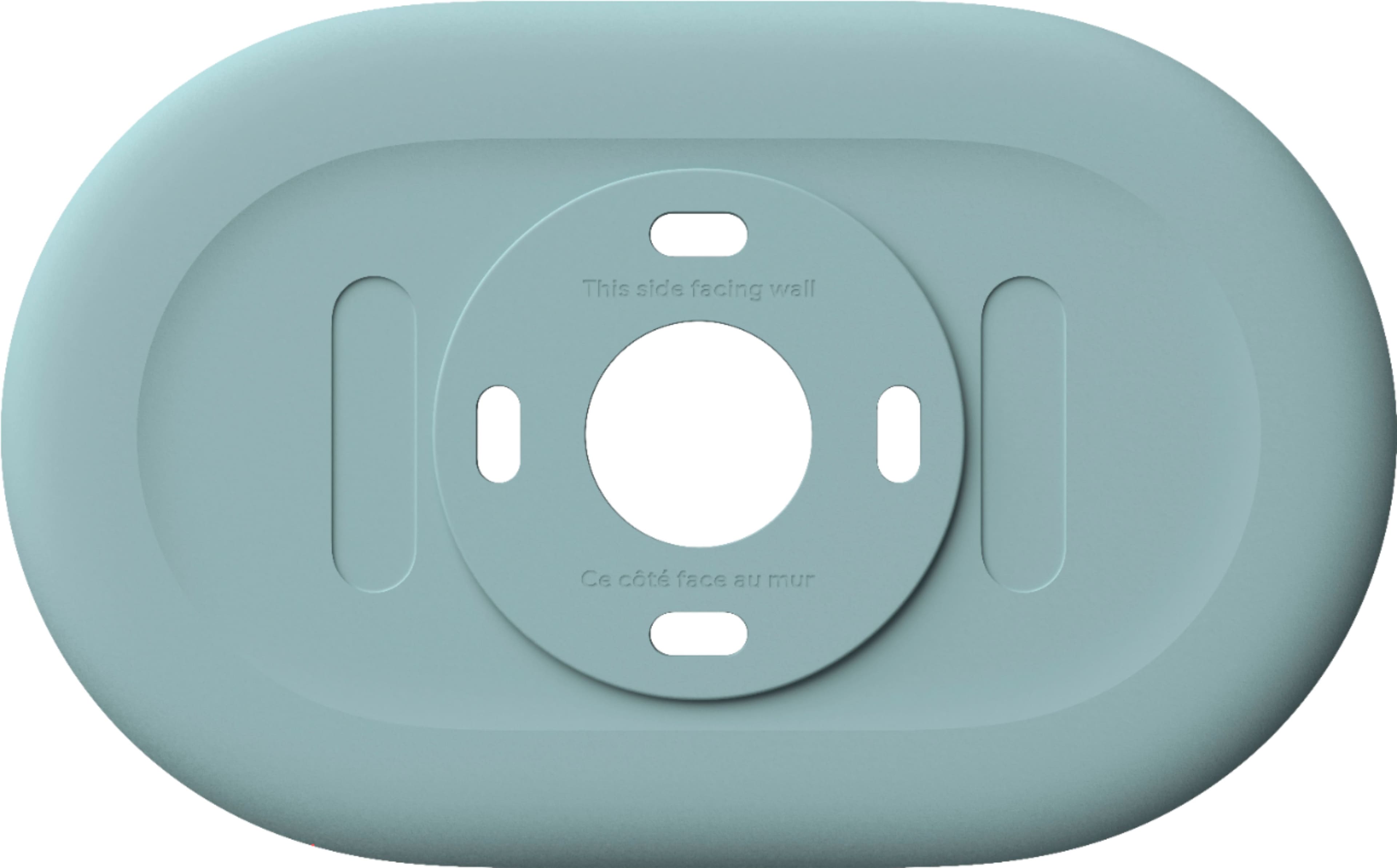 Front. Google - Nest Thermostat Trim Kit - Deep fog.