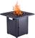Alt View 12. Legacy Heating - 28-Inch Square Fire Table - Black.