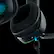 Alt View 15. ROCCAT - SYN Pro Air Wireless PC Gaming Headset with AIMO RGB Lighting - Black.