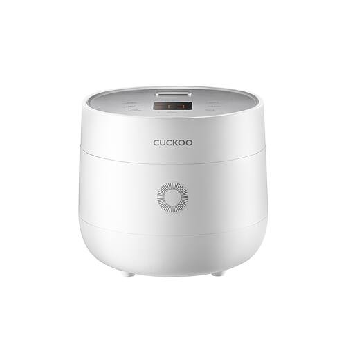 CUCKOO CR-0675FW 6 Cup Micom Electric Rice Cooker and Warmer Kitchen Gadget with Nonstick Inner Pot and 13 Menu Options, White