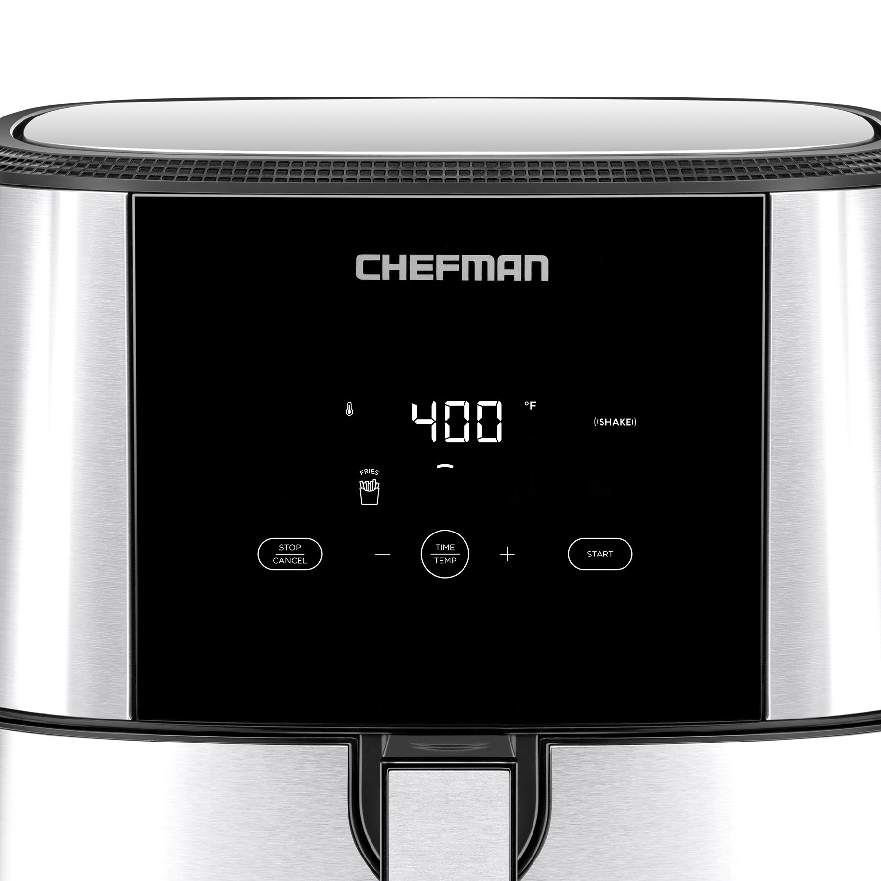 Chefman 2 in 1 Max XL 8 Qt. Air Fryer, Healthy Cooking, User Friendly,  Basket Divider For Dual Cooking, Nonstick Stainless Steel RJ38-SQSS-8T-D -  The Home Depot